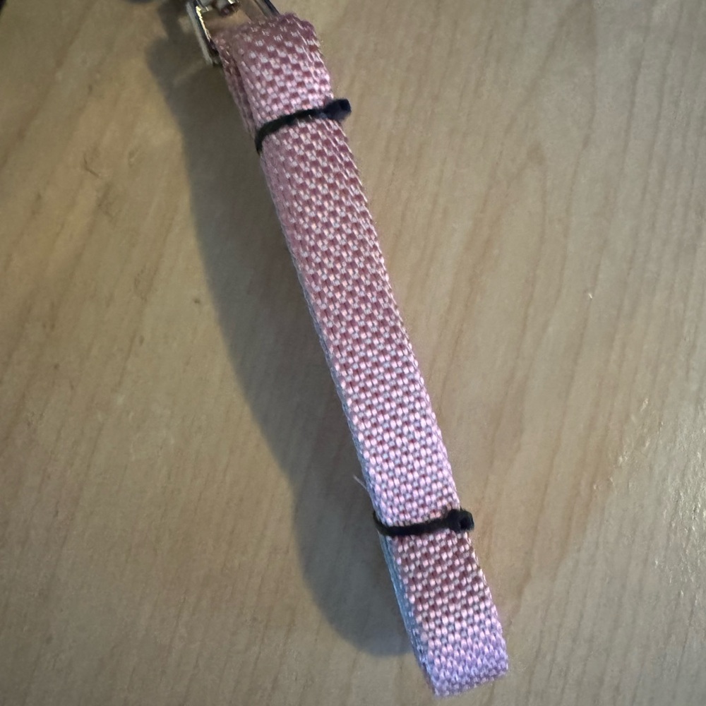New M dog leash, pink,